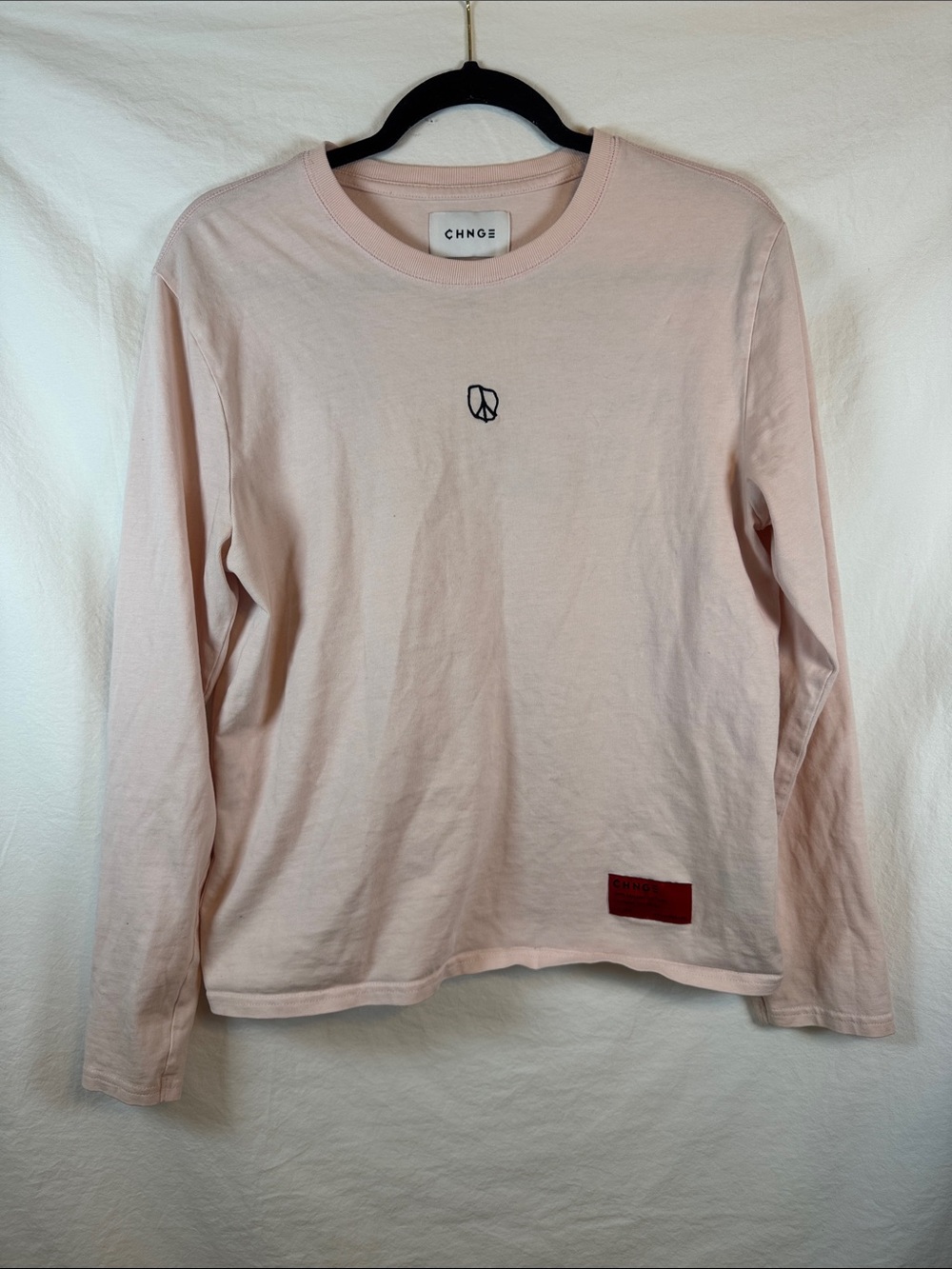 CHNGE Peace Long Sleeve Tee Small
